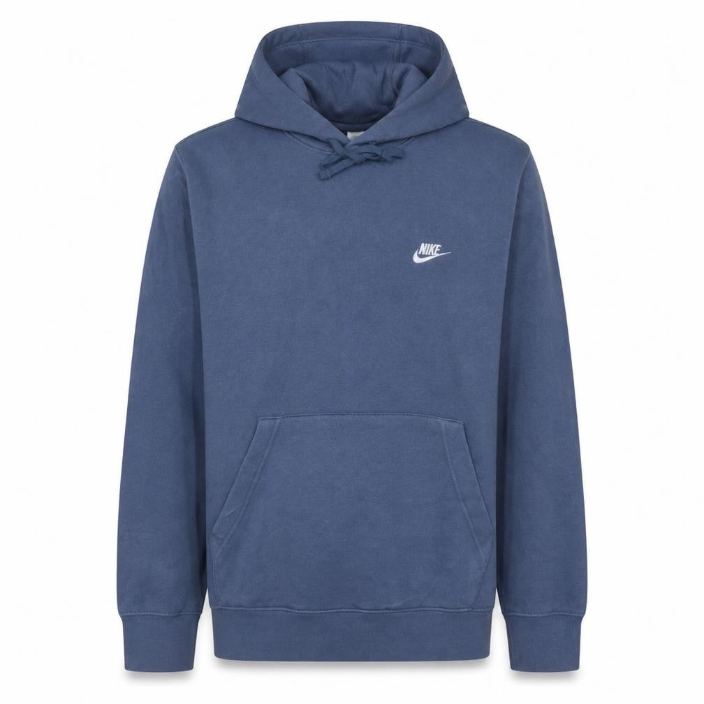 Nike Men's Blue Pullover Hoodie M Regular Fit Sportswear