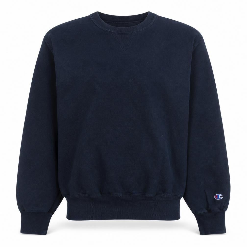 Champion Men's Blue Medium Pullover Crew Neck Sweatshirt