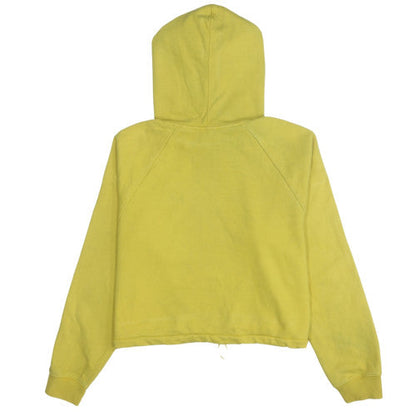 Levi's Womens Yellow Pullover Hoodie L Hooded Drawstring Sweatshirt