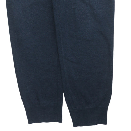 Tommy Hilfiger Womens Blue Fleece Jogger Trousers Size M