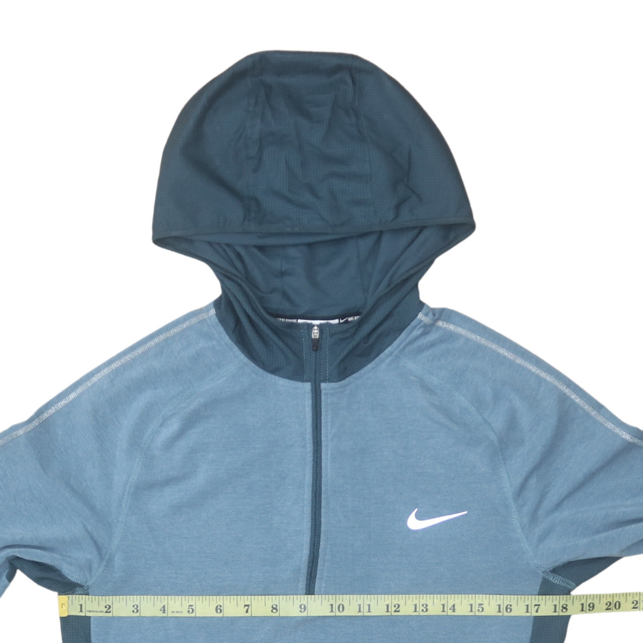 Nike Men's Blue Dri-FIT 1/2 Zip Hoodie Size S Athletic Fit