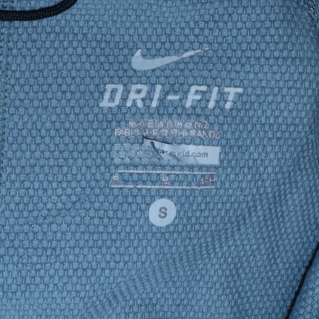 Nike Men's Blue Dri-FIT 1/2 Zip Hoodie Size S Athletic Fit