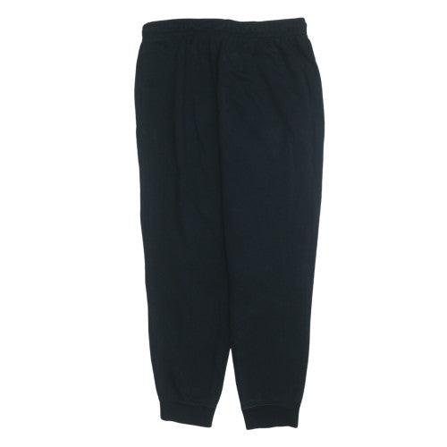 Nike Women’s Black Fleece Sweatpants L Tapered Fit Comfort