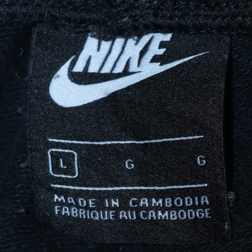Nike Women’s Black Fleece Sweatpants L Tapered Fit Comfort