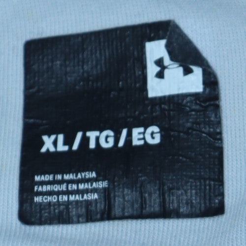 Under Armour Men's Light Grey XL Full Zip Hoodie Sweatshirt