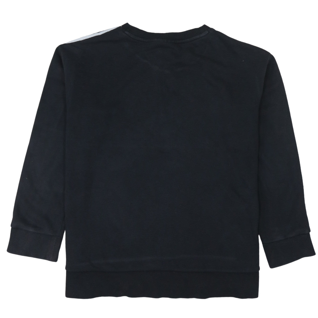 Adidas Women Black Crew Neck Pullover Sweatshirt Size 8