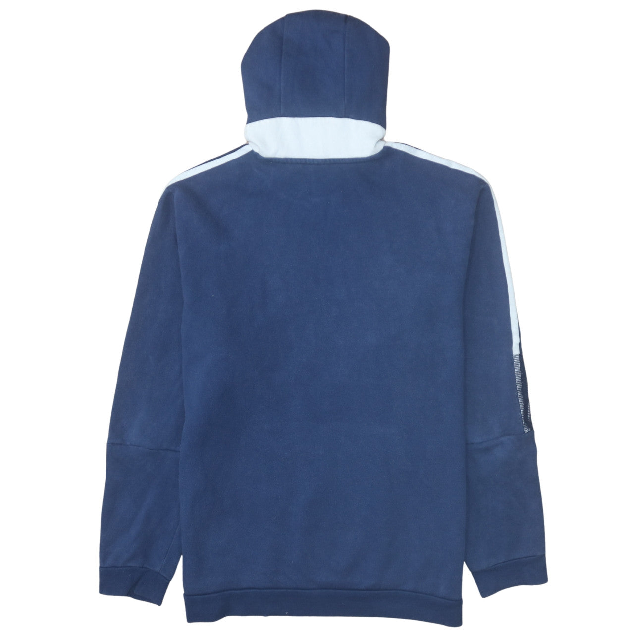 Adidas Men's Blue Pullover Hoodie Size L Fleece Sportswear