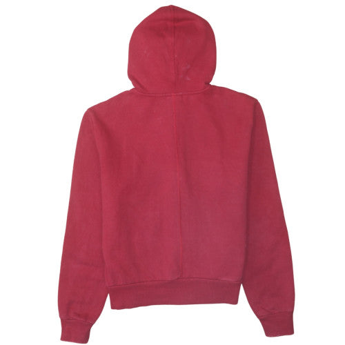 Nike Men's Red Full Zip Hoodie Fleece XL Regular Fit