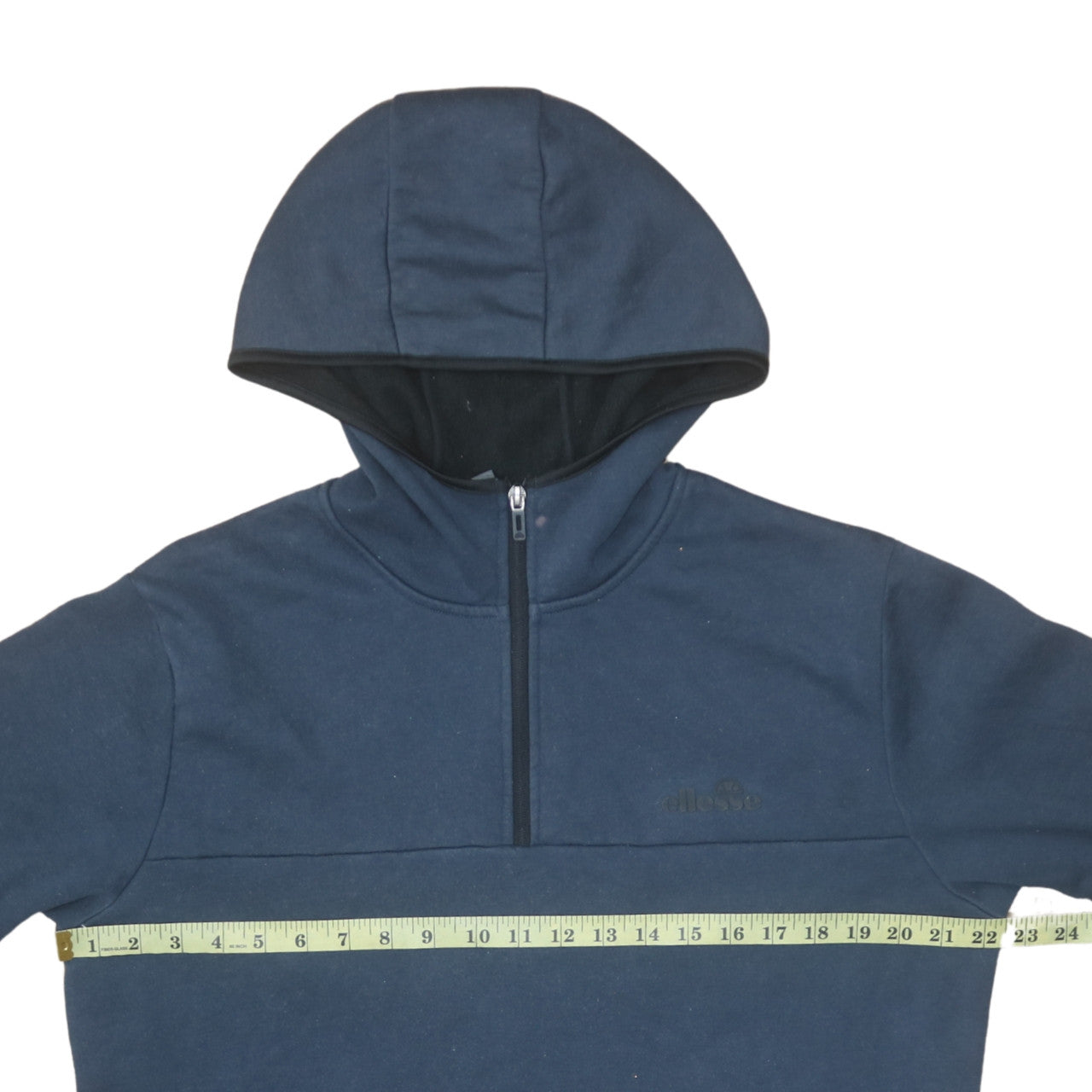 Ellesse Men’s Blue 1/2 Zip Pullover Hoodie Size L
