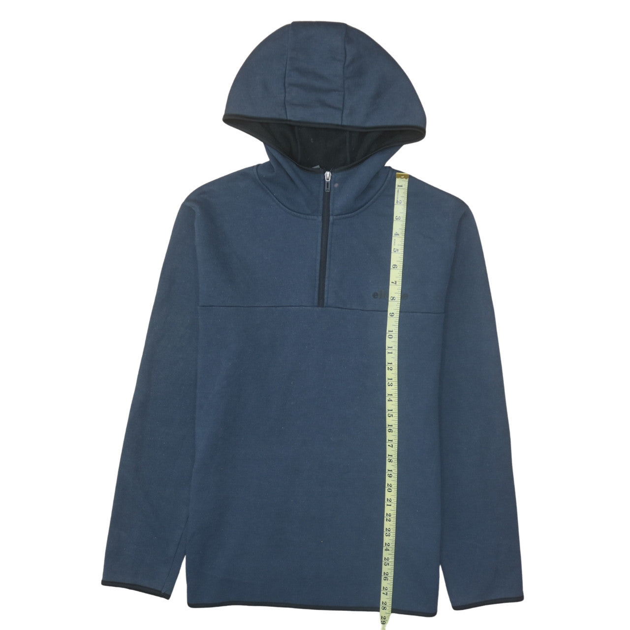 Ellesse Men’s Blue 1/2 Zip Pullover Hoodie Size L