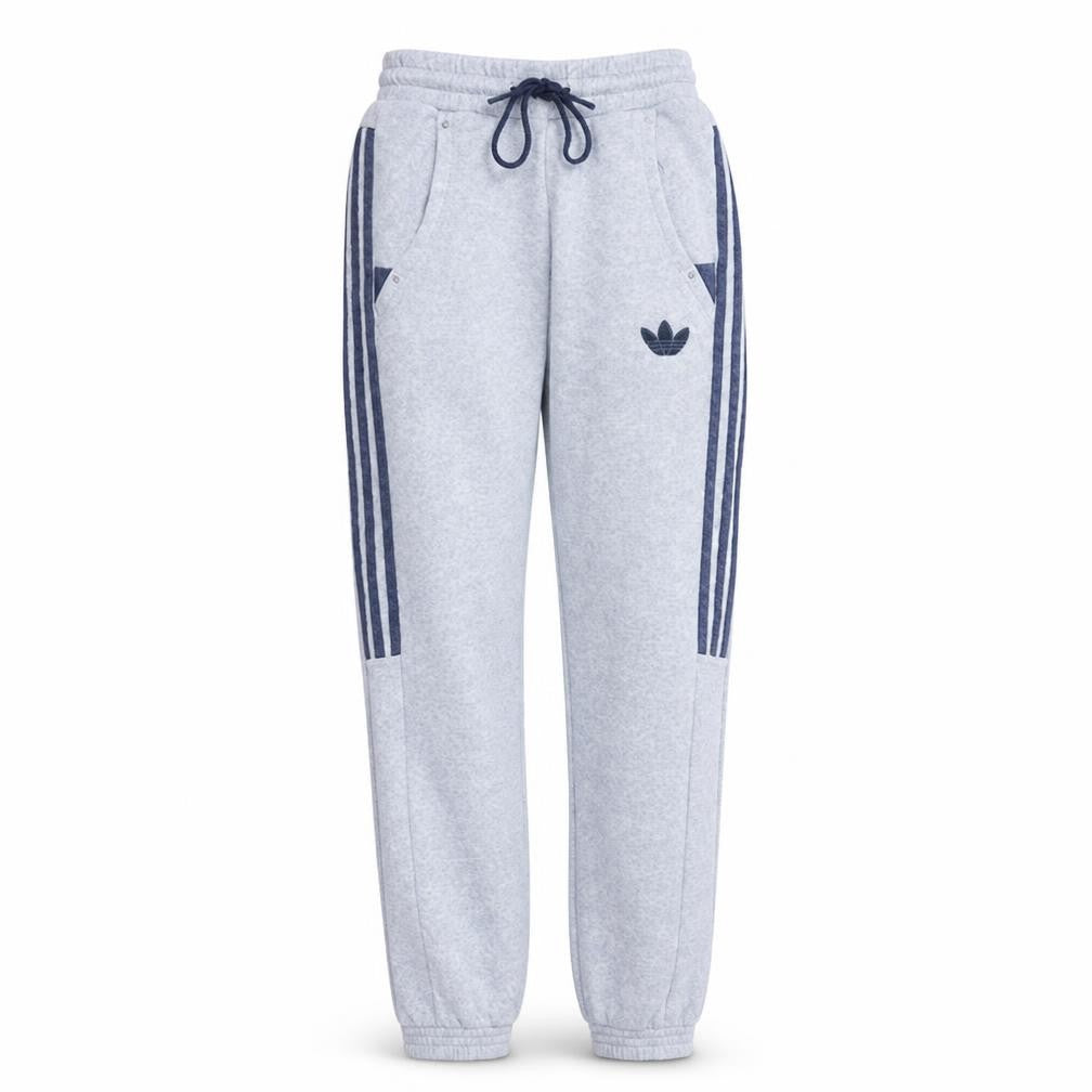 Adidas Women's Grey Jogger Sweatpants Small Elastic Waist