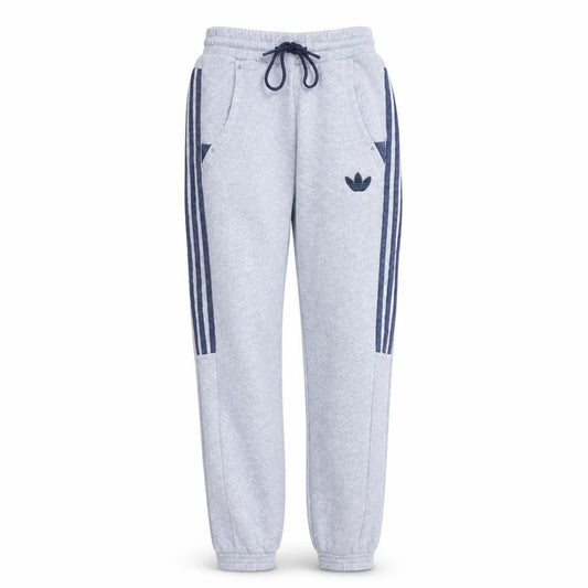 Adidas Women's Grey Jogger Sweatpants Small Elastic Waist