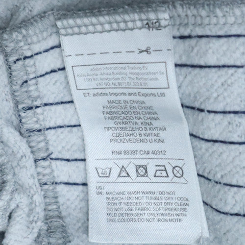 Adidas Women's Grey Jogger Sweatpants Small Elastic Waist