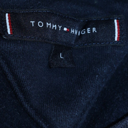 Tommy Hilfiger Men's Blue Logo Sleeve Pullover Sweatshirt Size L