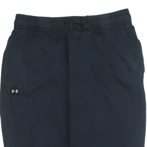 Under Armour Men’s Black XL Jogger Trousers Fleece Relaxed Fit