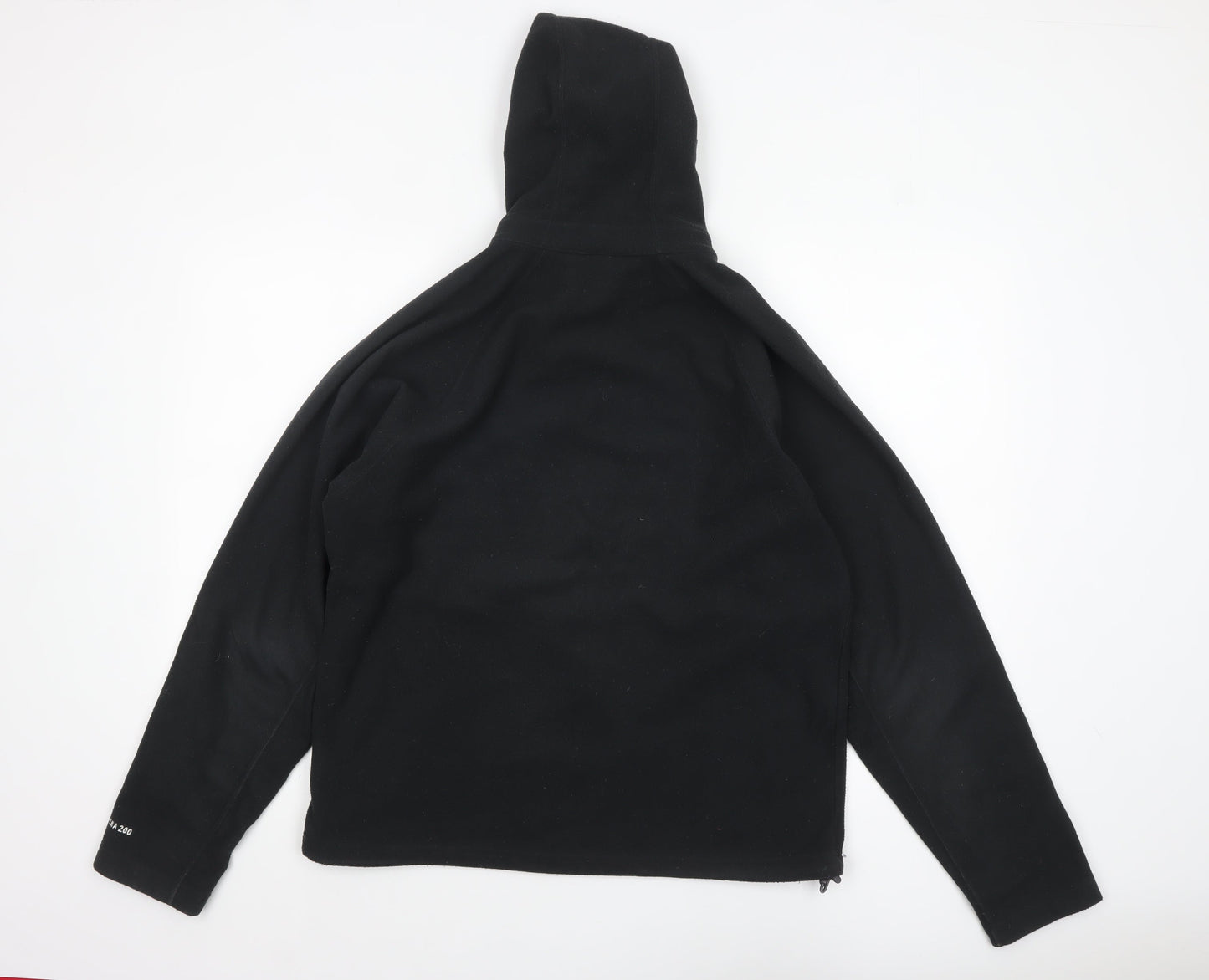 The North Face Men's Black Full Zip Fleece Hoodie Size S