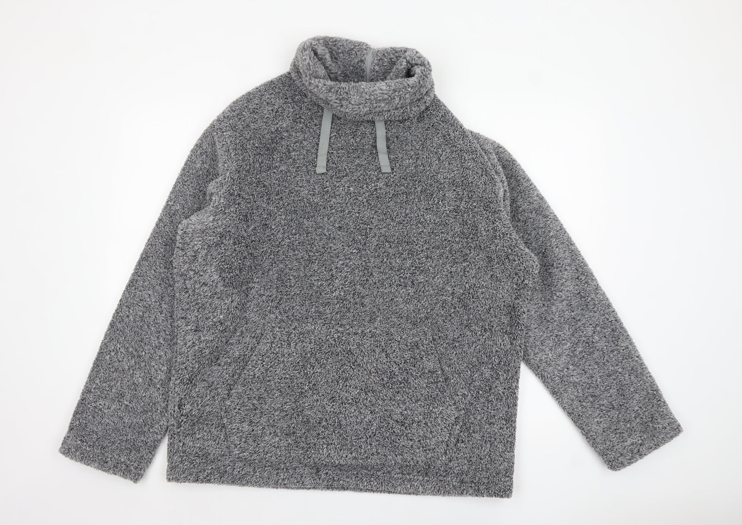 Marks and Spencer North Coast Men's Grey Fleece Pullover Sweatshirt L