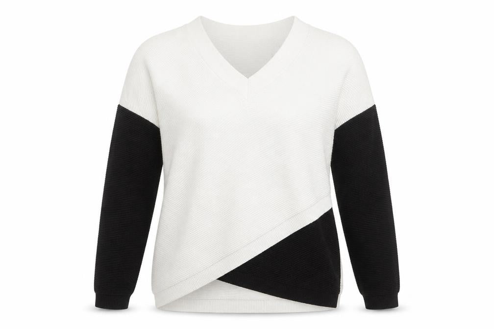 Phase Eight Women’s Multicoloured V-Neck Knit Jumper Size M