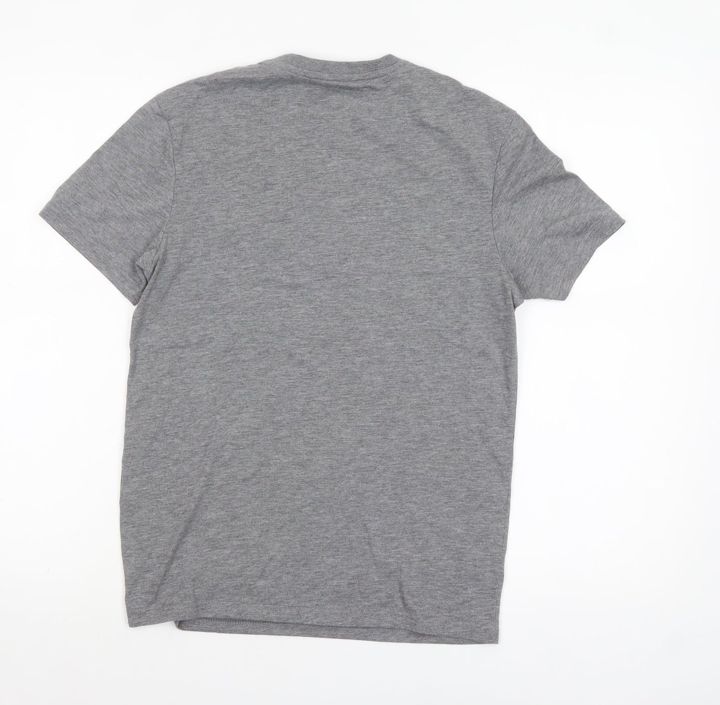 Lyle & Scott Men's Grey XS Crew Neck Cotton Blend T-Shirt