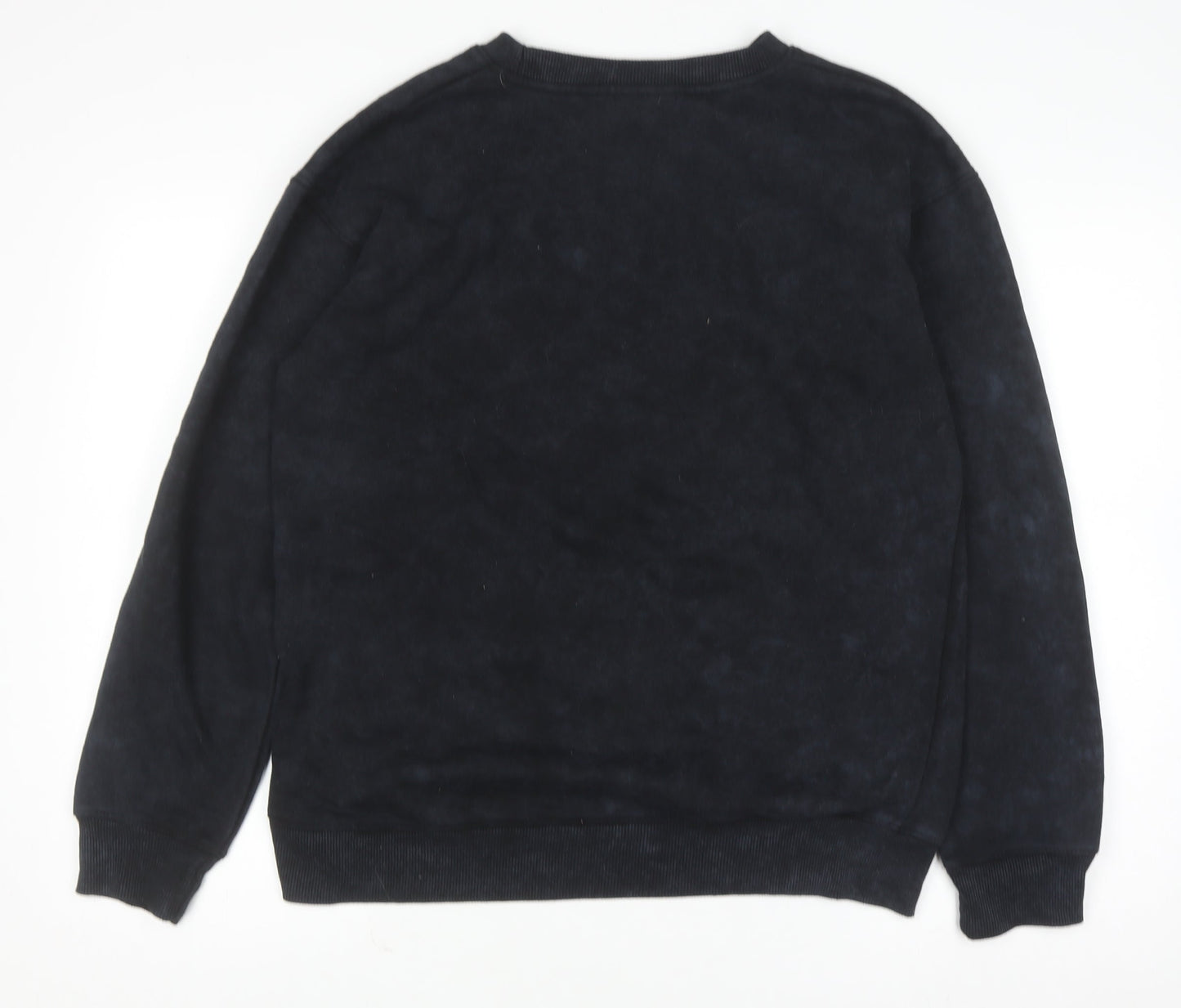 Pink Vanilla Black Eagle Graphic Pullover Sweatshirt L Unisex