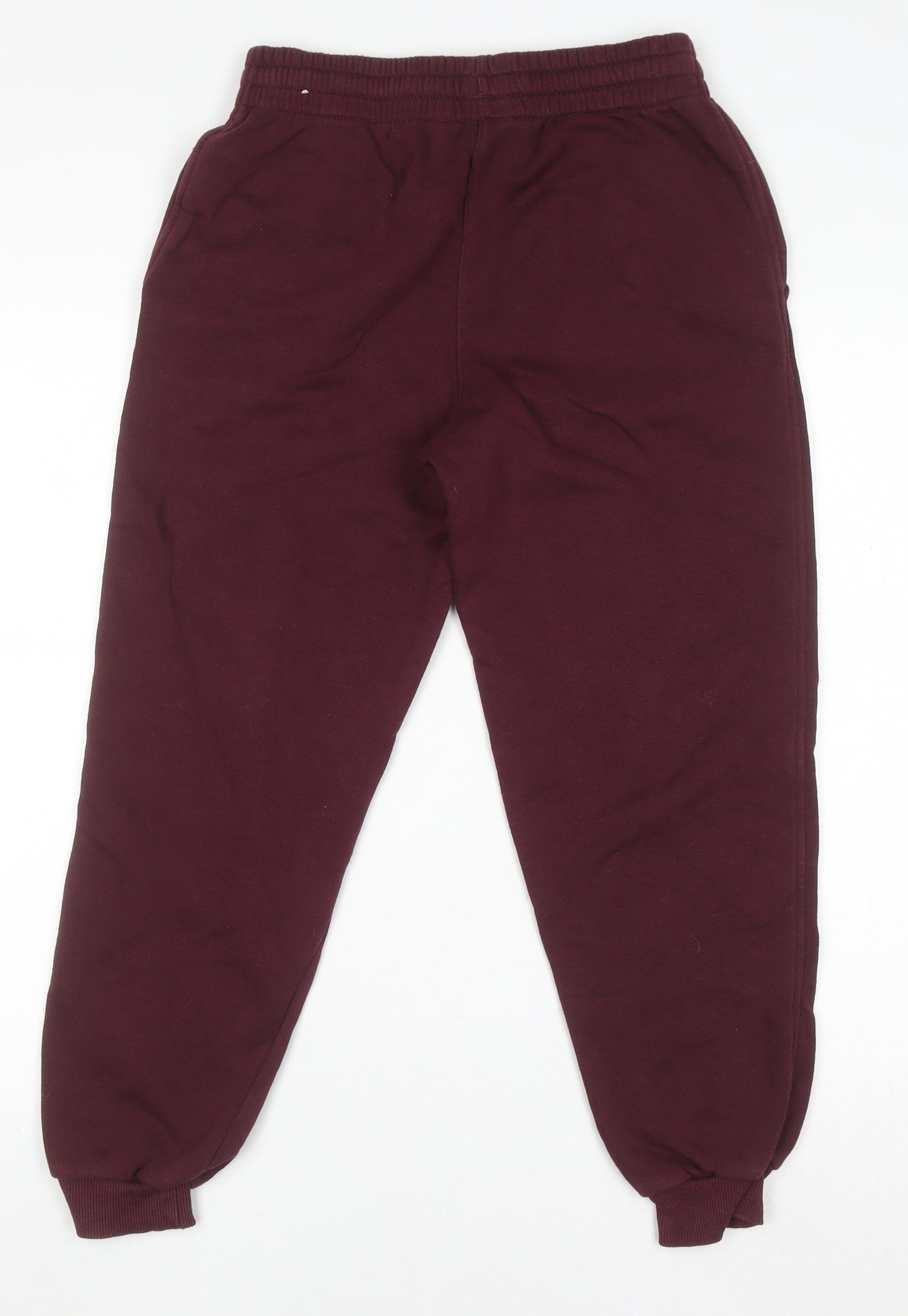 Nike Girls Red Fleece Jogger Sweatpants 14 Years Comfortable Activewear