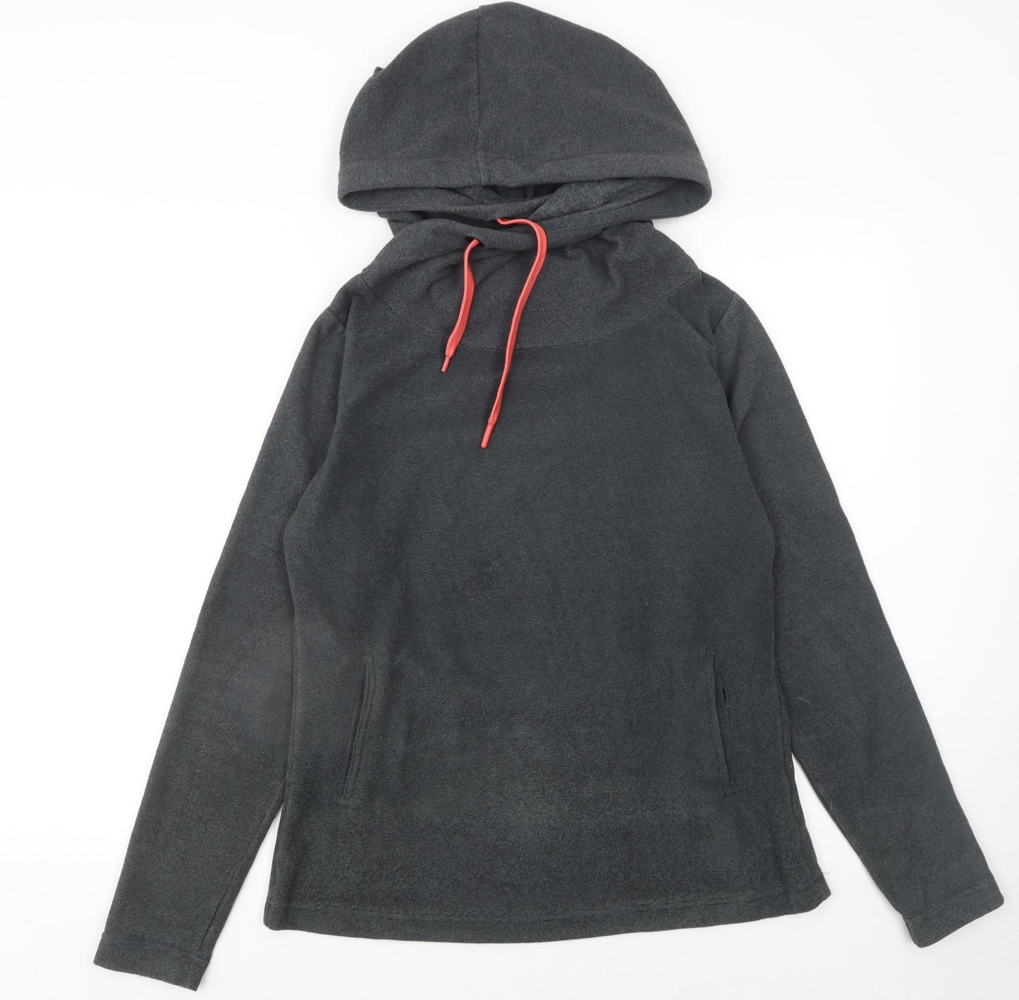 Ayacucho Women’s Dark Grey Fleece Pullover Hoodie XS