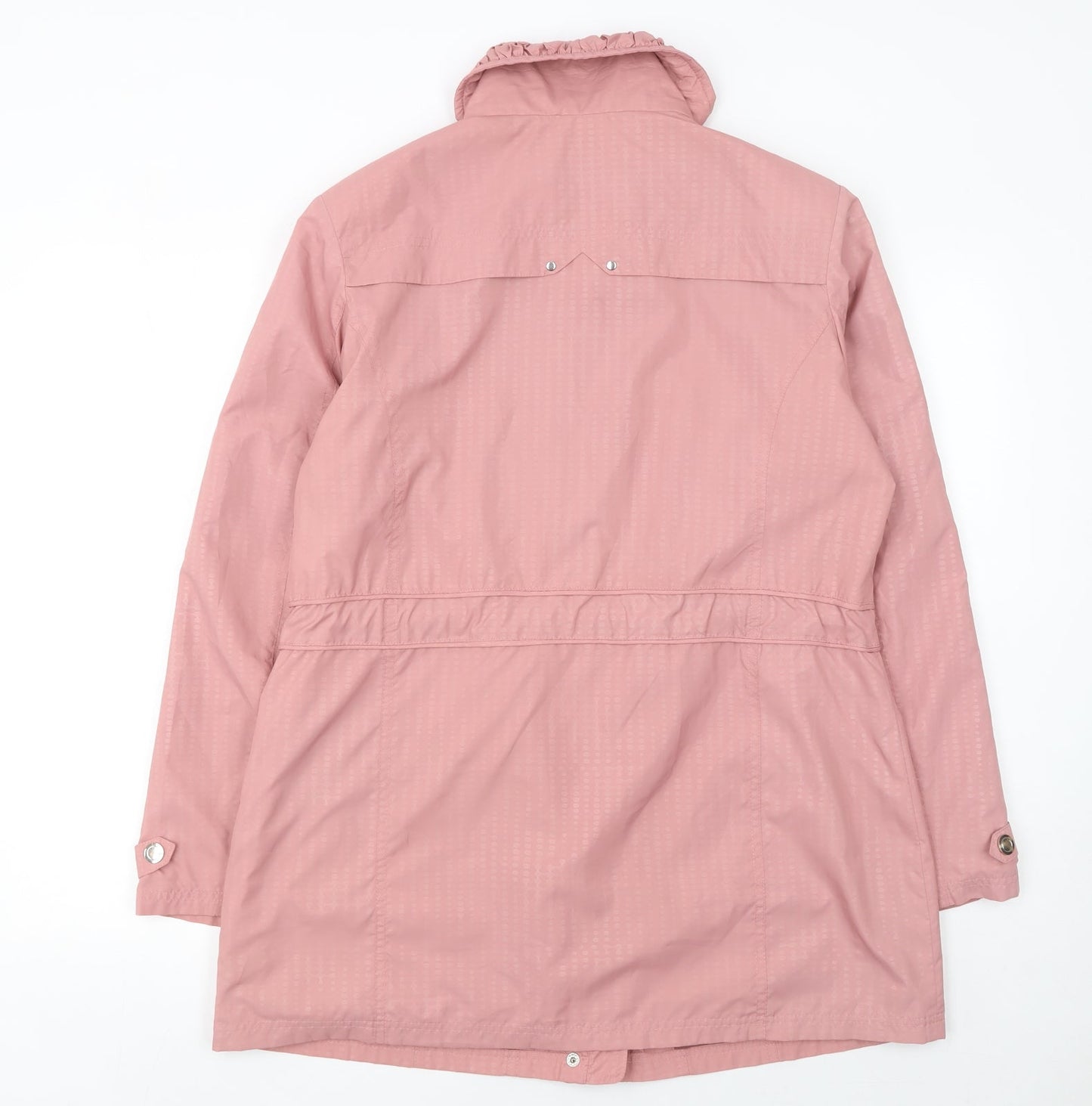 Isle Collection Womens Pink Size 14 Lightweight Parka Jacket