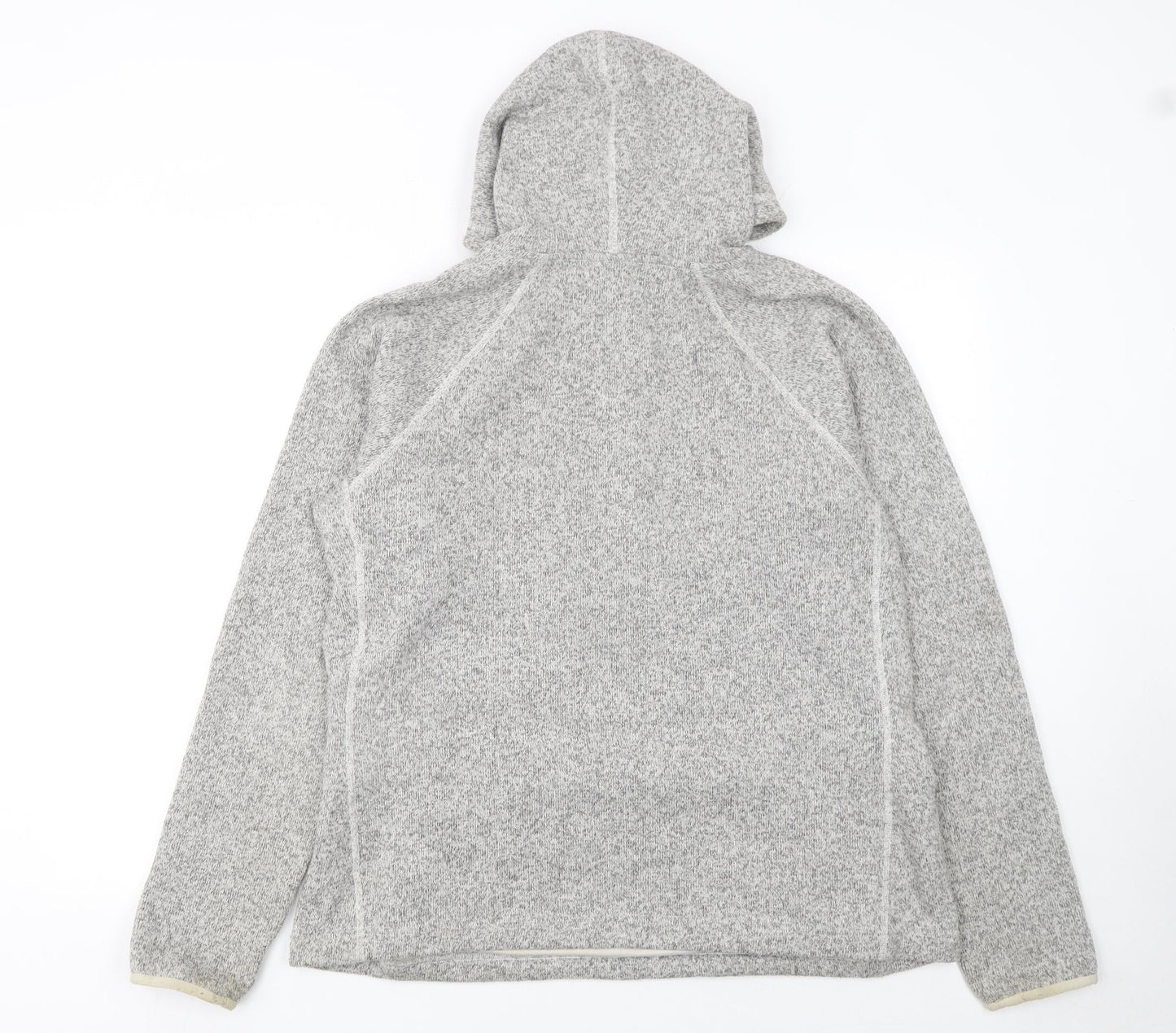 The North Face Women's Grey XL 1/2 Zip Hooded Fleece Sweatshirt