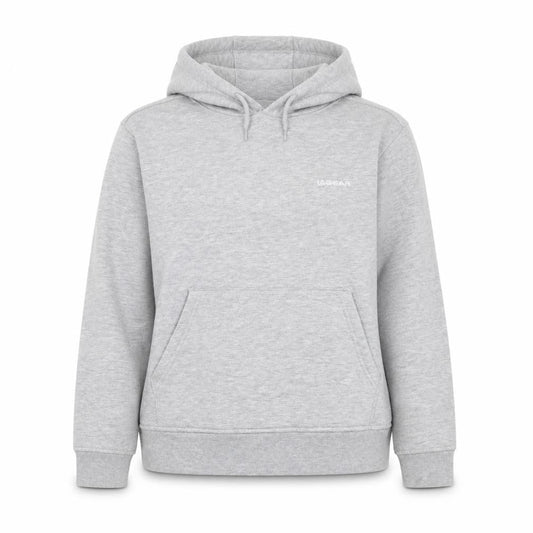 LA Gear Women Grey Hoodie UK 12 Pullover Hooded Sweatshirt