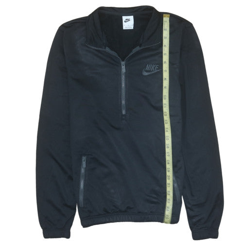 Nike Men's Black M 1/2 Zip Lightweight Sweatshirt Top