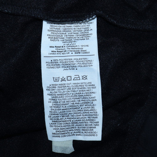 Nike Men's Black M 1/2 Zip Lightweight Sweatshirt Top