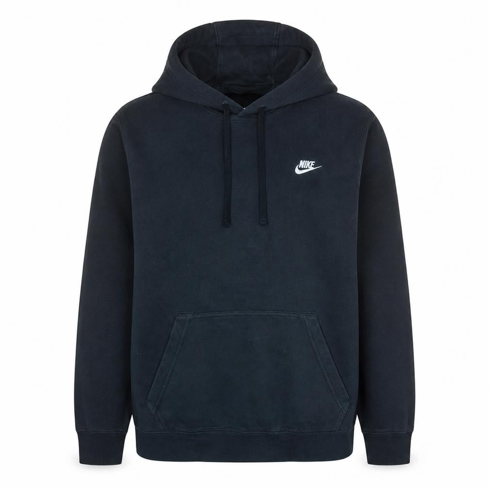 Nike Womens Black L Pullover Hoodie Sweatshirt Cotton Blend