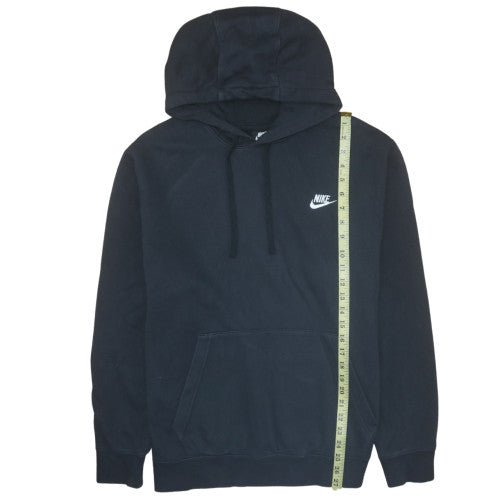 Nike Womens Black L Pullover Hoodie Sweatshirt Cotton Blend