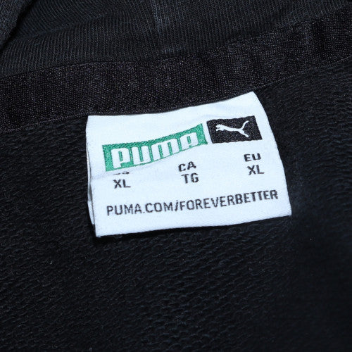 Puma Men's Black XL Pullover Hoodie Fleece Sportswear
