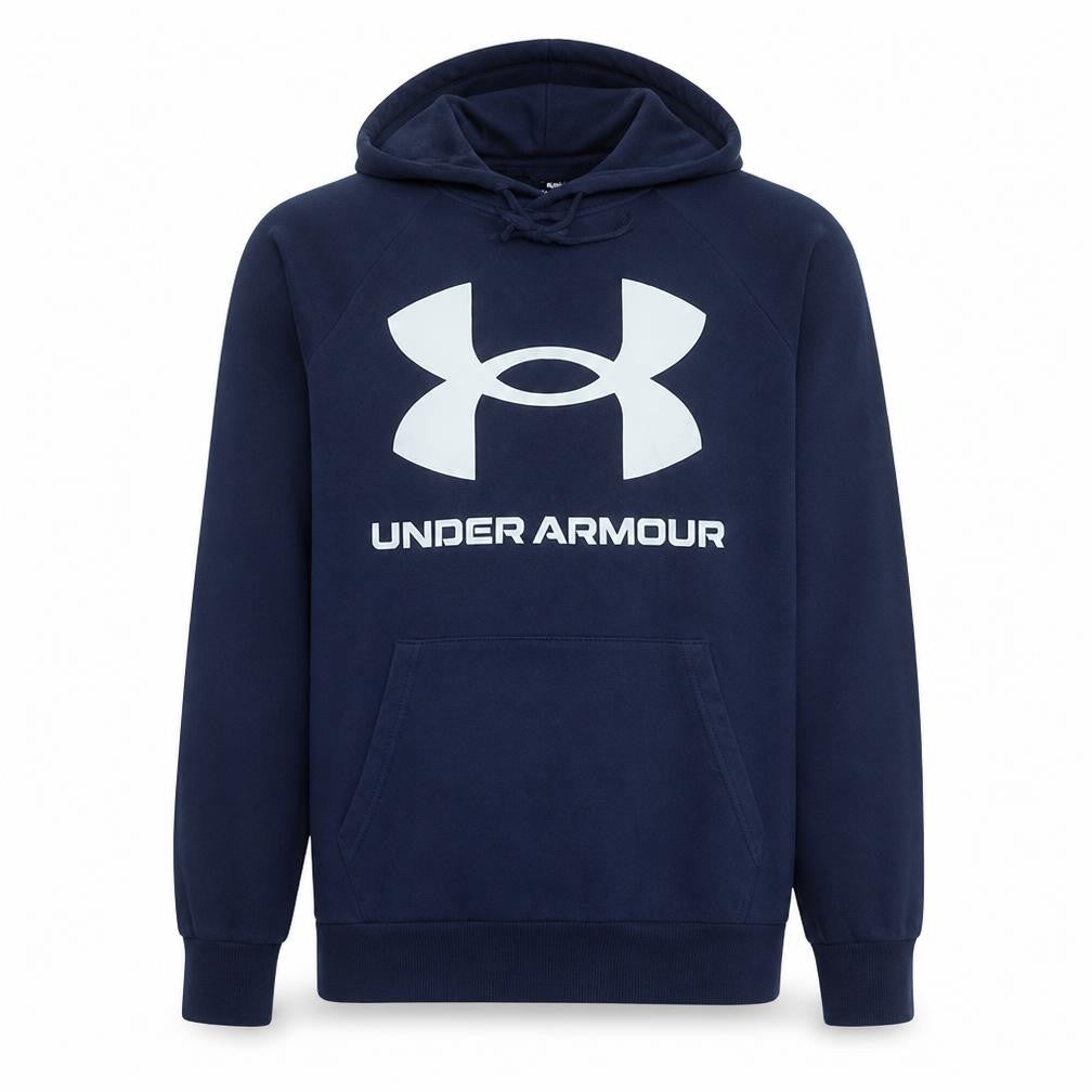 Under Armour Men's Blue Pullover Hoodie M Sports Fleece Sweatshirt
