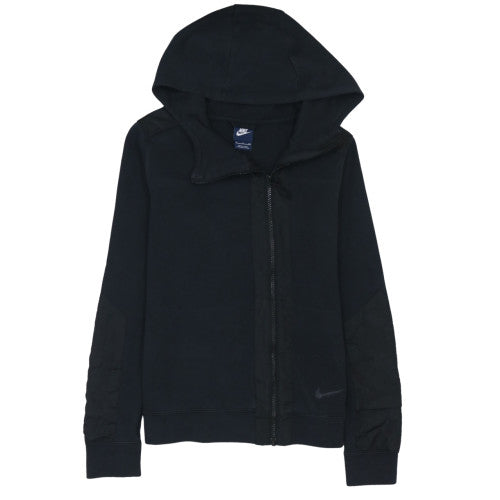 Nike Men's Black Full Zip Hooded Sweatshirt Size S Regular Fit