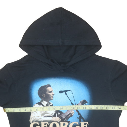 Stedman Unisex Black George Ezra Pullover Hoodie Size S