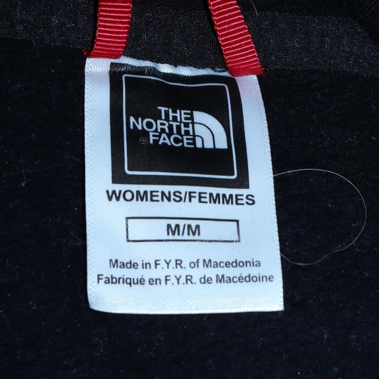 The North Face Womens Black Medium Pullover Hoodie Cotton Logo Sweatshirt