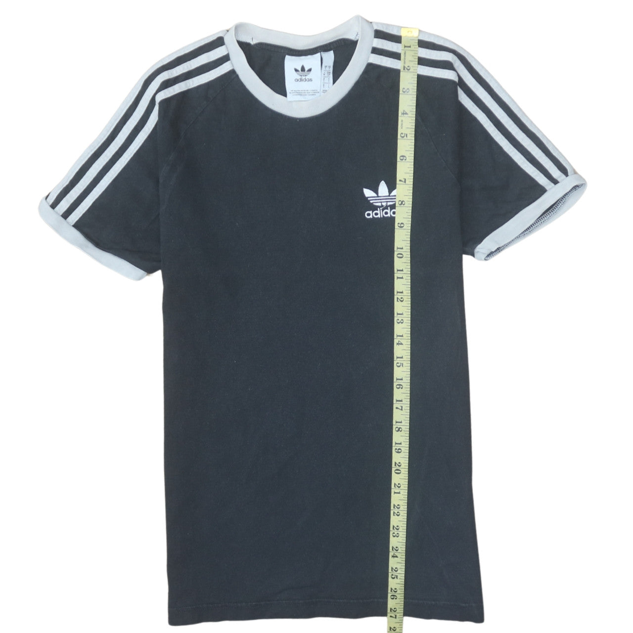 Adidas Men's Black Short Sleeve Crew Neck Retro Sports T-Shirt Size S