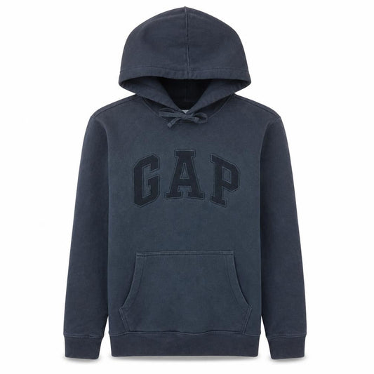 Gap Women’s Black Small Pullover Hoodie with Logo Front
