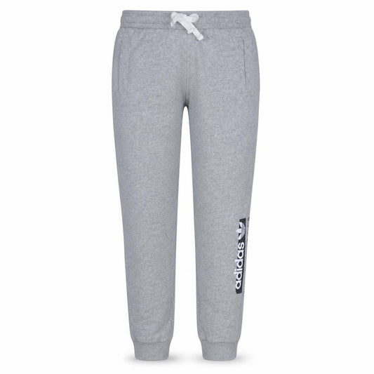 Adidas Womens Grey Jogger Sweatpants Size 12 Drawstring Regular Fit