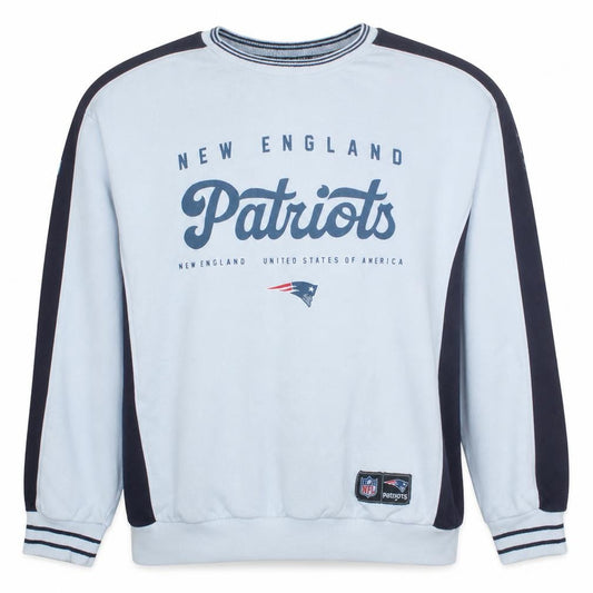 Primark Men’s White XL Pullover Sweatshirt New England Patriots Logo