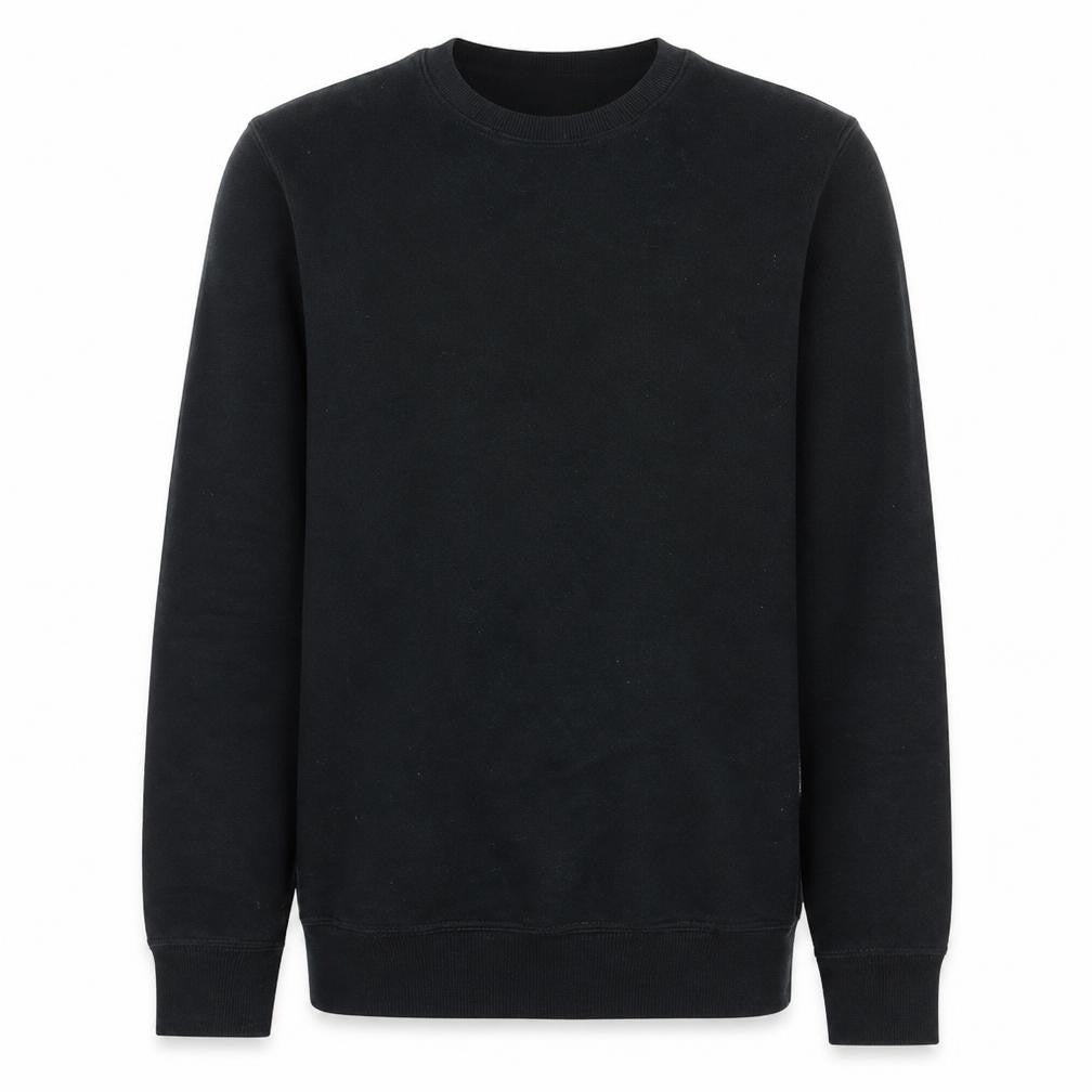 Emporio Armani Men's Black Cotton Blend Pullover Sweatshirt Size L