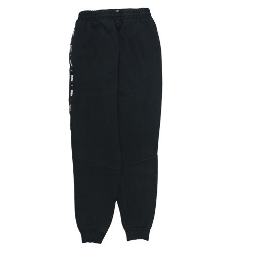Puma Boys Black Jogger Sweatpants 15-16 Years Regular Fit Activewear