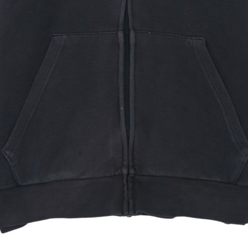 Adidas Men's Black Full Zip Hoodie Medium Sportswear