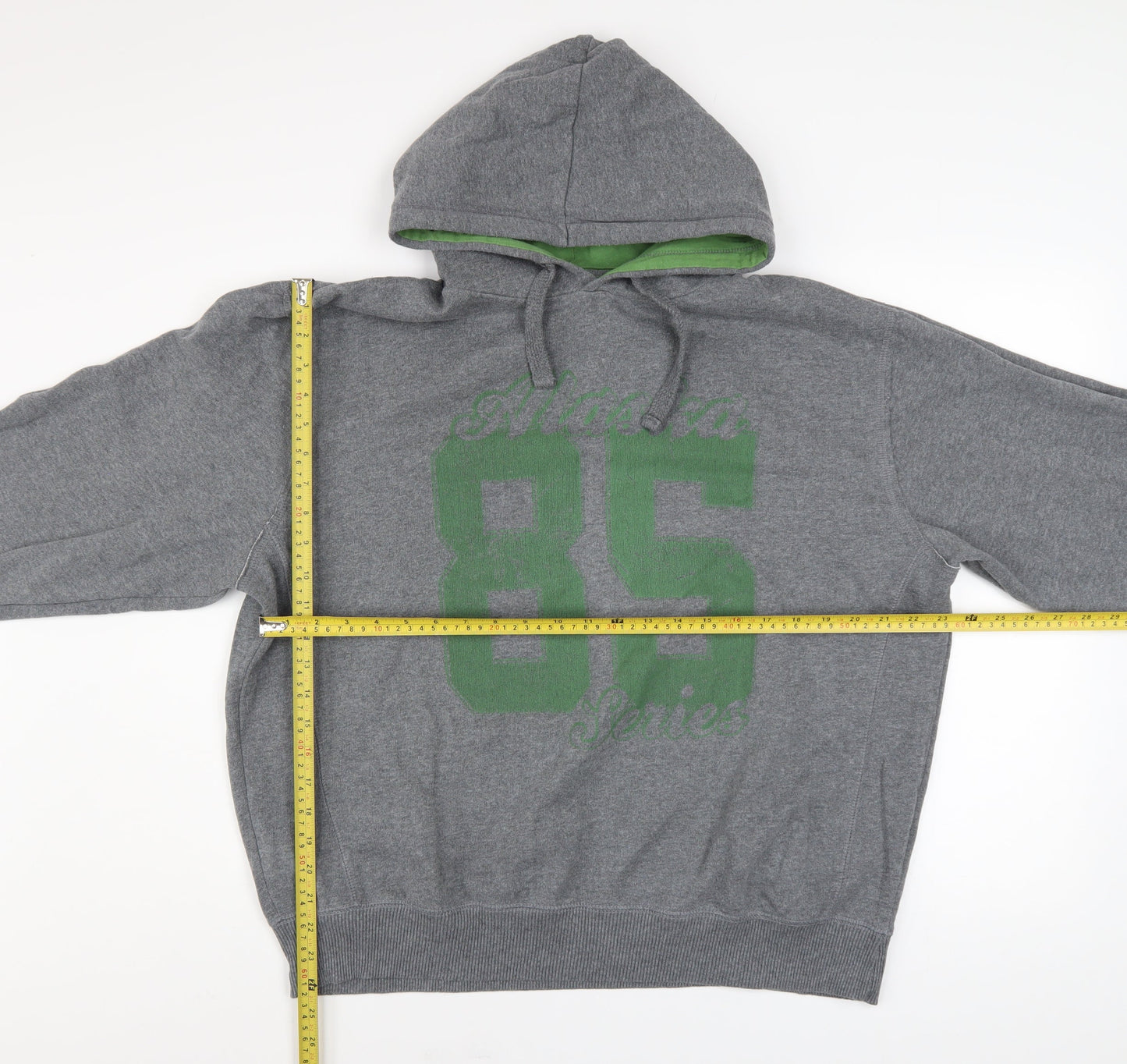 Easy Men's Grey Pullover Hoodie 2XL Graphic 85 Athletic Series