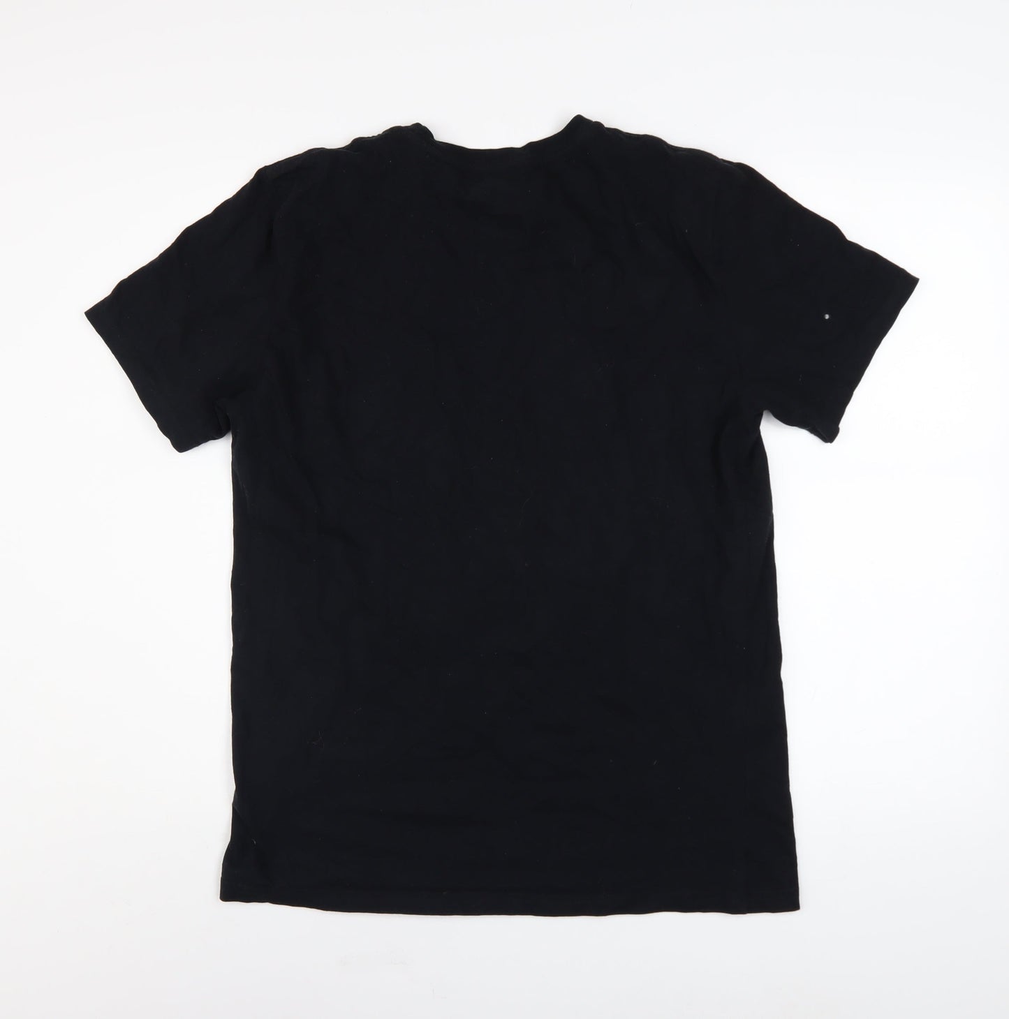 Cody James Men's Black Graphic T-Shirt Medium Crew Neck Cotton