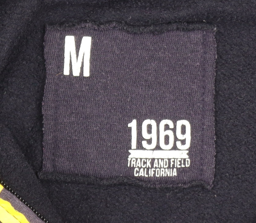 1969 Track & Field California Men's Purple Full Zip Hoodie M