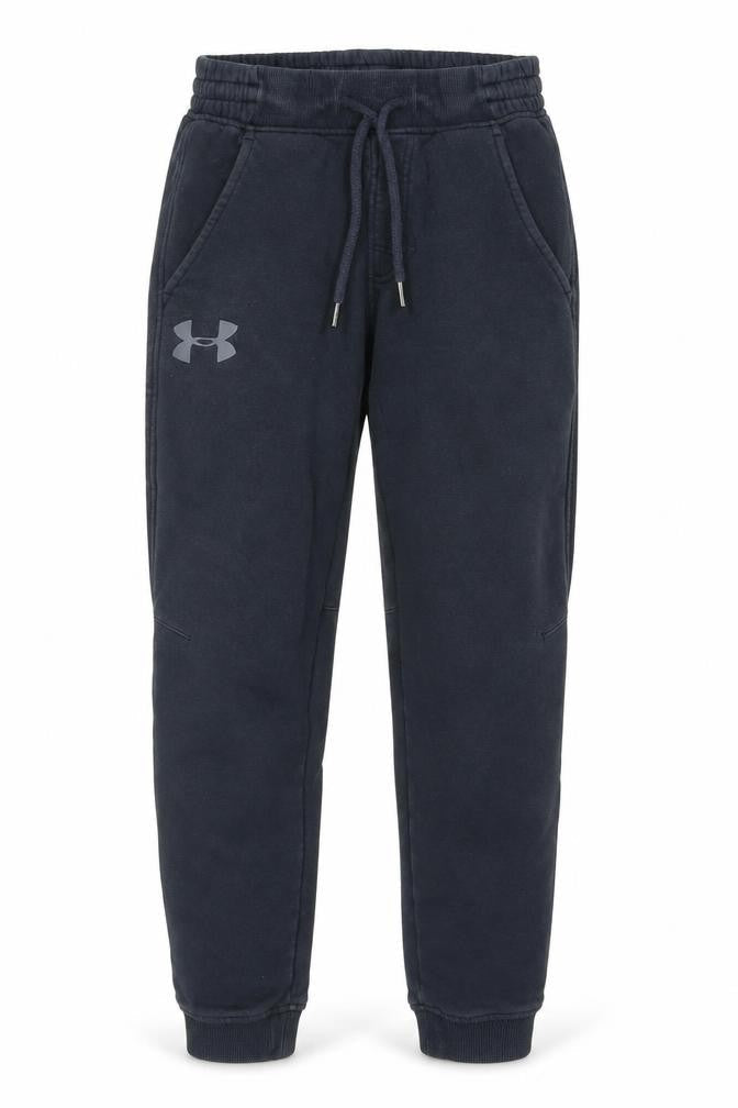Under Armour Boys Black ColdGear Jogger Sweatpants Size S Fitted
