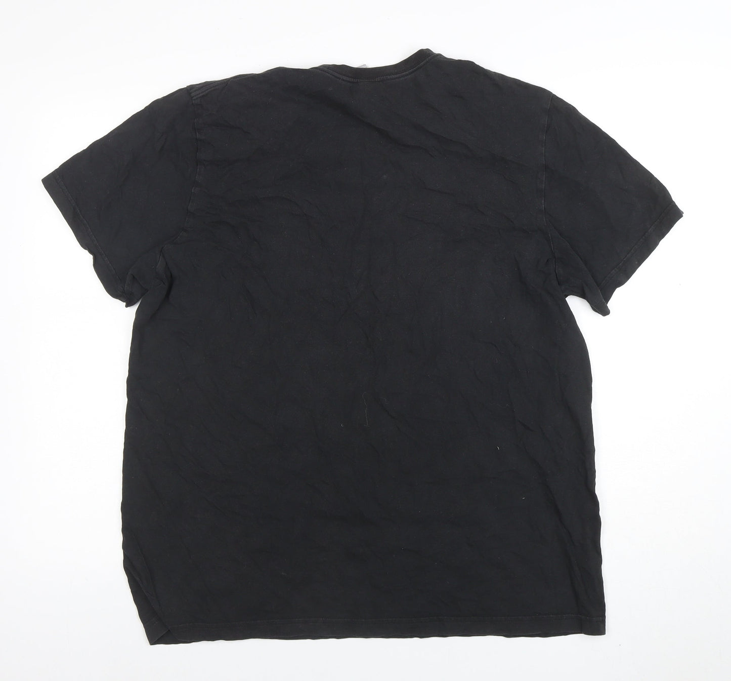 Adidas Men's Black XL Graphic Logo Sports T-Shirt
